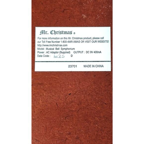 Vintage 90s Mr. Christmas Music Player Christmas Songs and Others - Picture 5 of 13